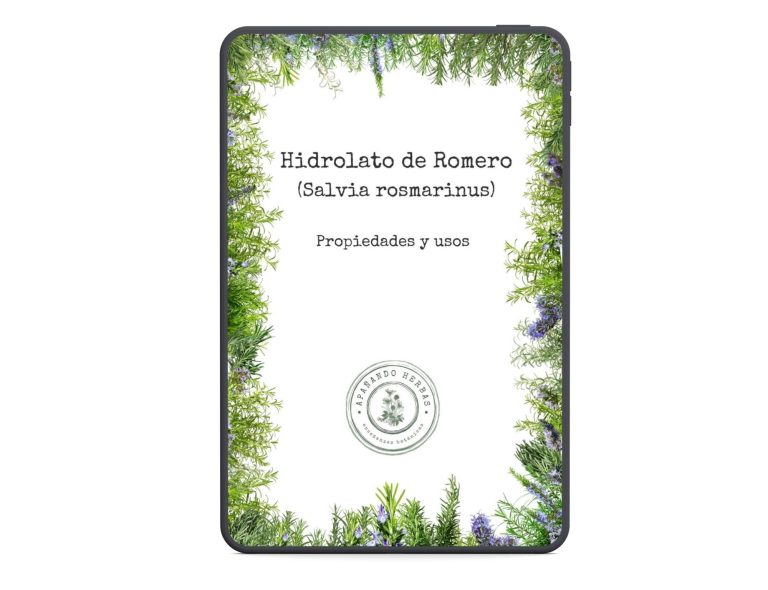 Hidrolato de Romero (Salvia rosmarinus) Monografía del hidrolato de Romero, Salvia rosmarinus ebook Kindle de Apañando Herbas