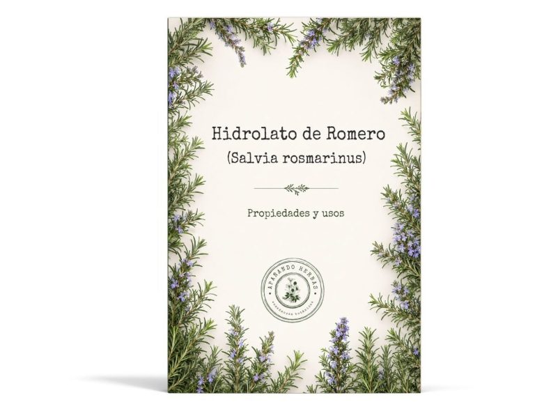 Hidrolato de Romero (Salvia rosmarinus) Monografía del hidrolato de Romero, Salvia rosmarinus ebook Kindle de Apañando Herbas