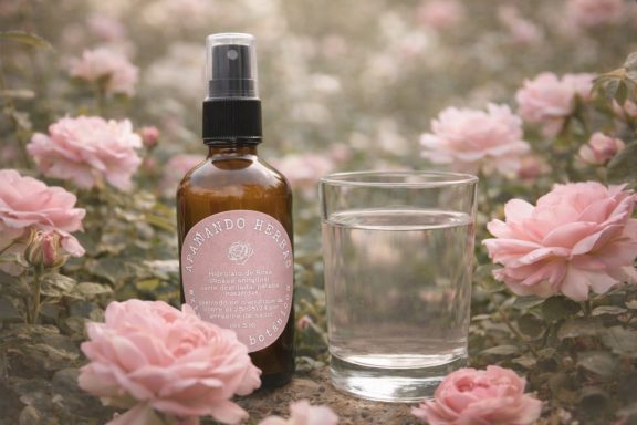Cata de hidrolato de rosa: cómo observarlo y usarlo
