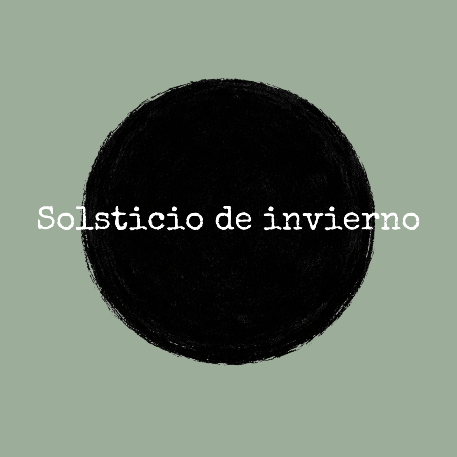 Símbolo del solsticio de invierno asociado a los ciclos naturales y los hidrolatos