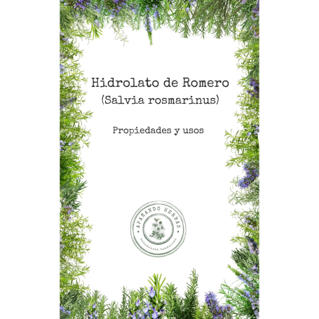 Hidrolato de romero monografía completa de apañando herbas